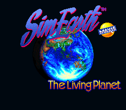 SimEarth - The Living Planet (USA) Title Screen